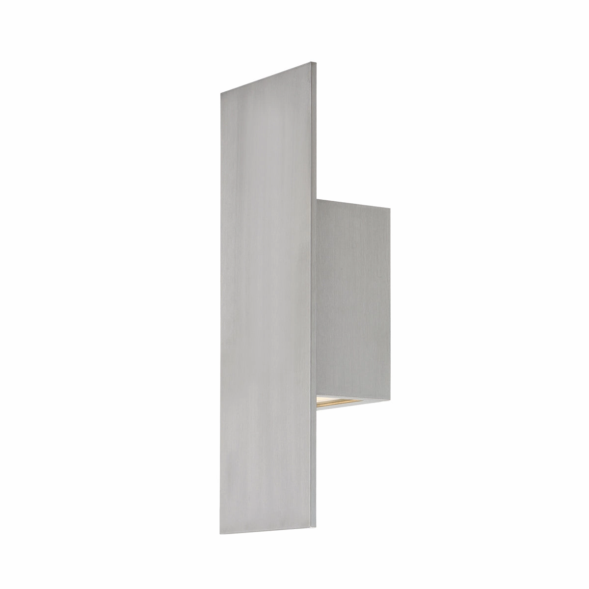 Icon LED Wall Light Brushed AluminumOutdoor wall sconces with motion sensor