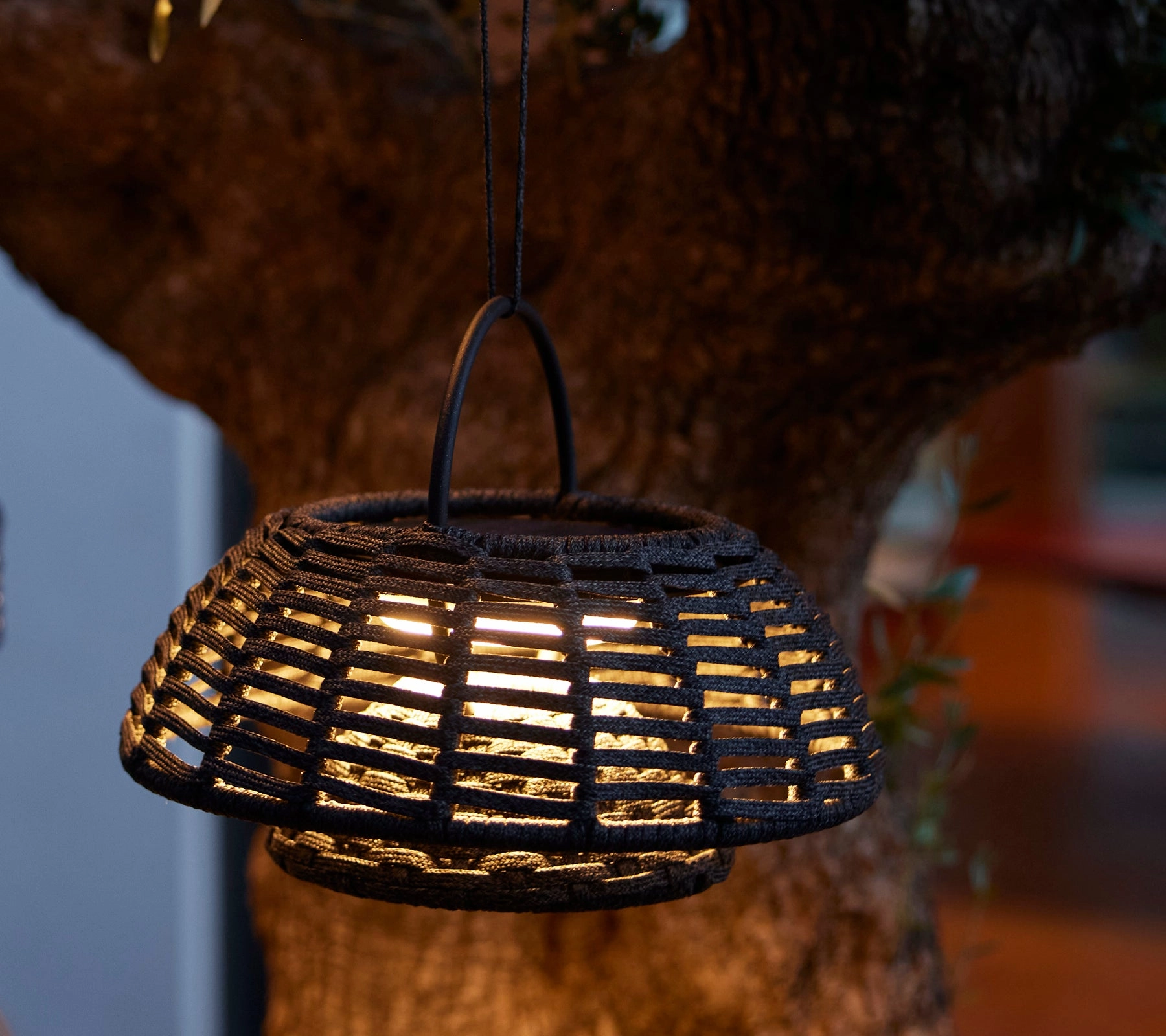 Illusion lamp, hanging / Illusion lamp w/stand