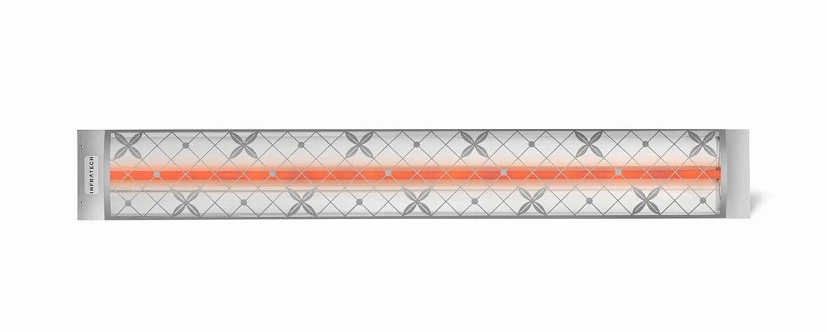 Infratech C-3024 61.25-inch All-Weather Single Element Heater with Traditional Fascia - 240V