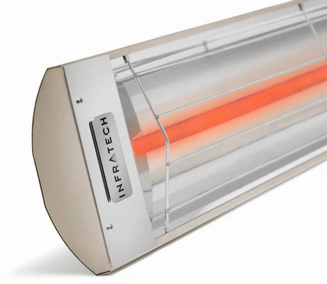 Infratech CD-5248 48" All-Weather Dual Element Patio Heater - 480V, 5200W