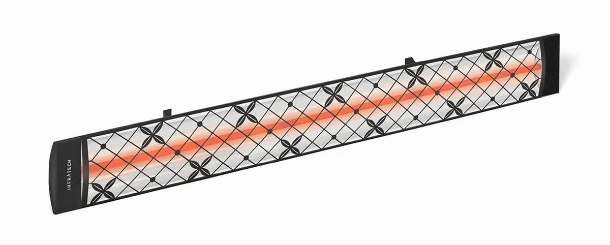 Infratech CD-6024 61.25-inch All-Weather Dual Element Heater with Traditional Fascia - 240V