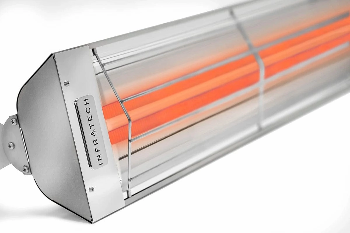 Infratech WD-3024 33-inch Stainless Steel All-Weather Dual Element Heater - 240V