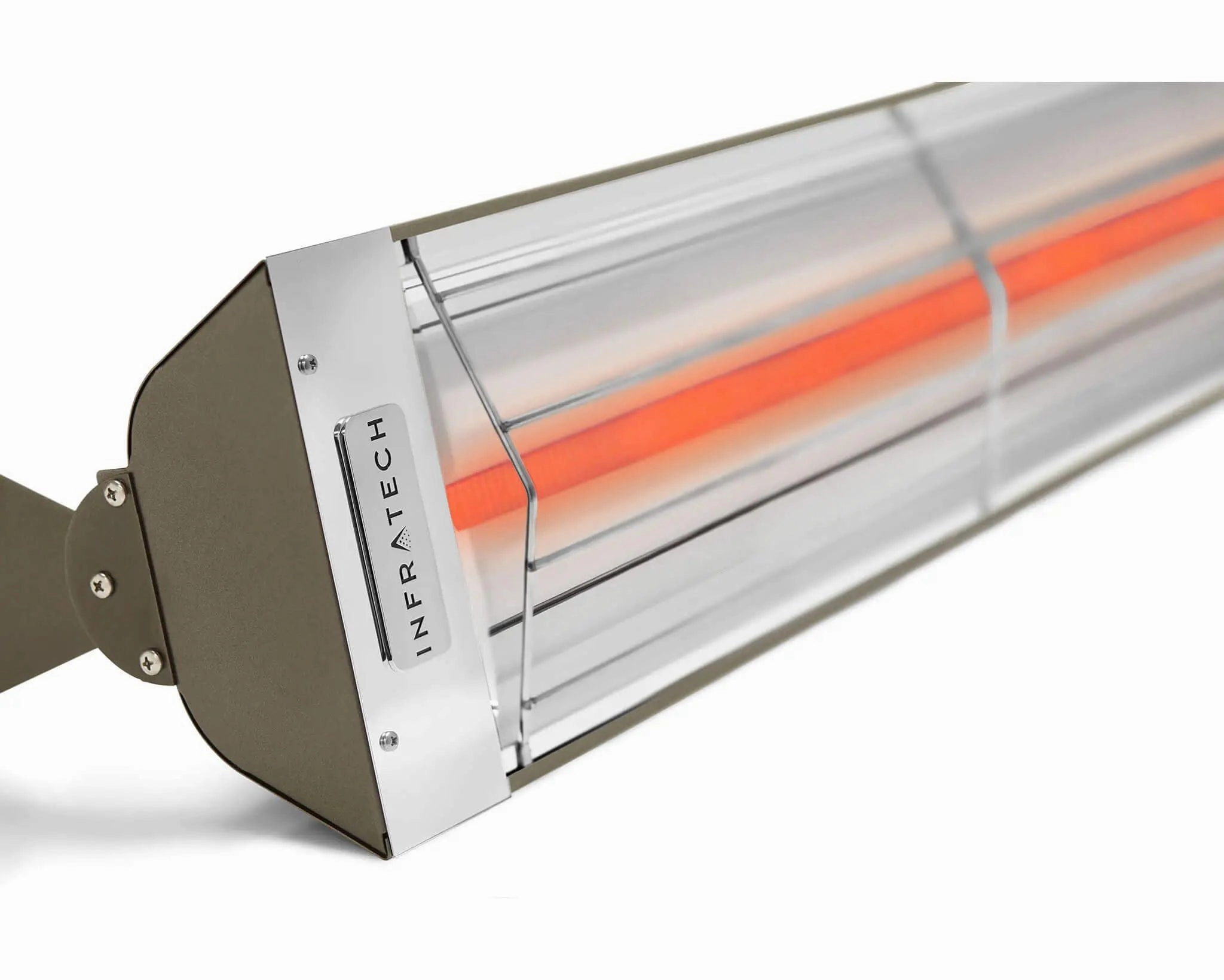 Infratech WD-6024 61.25-inch Stainless Steel All-Weather Dual Element Heater - 240V