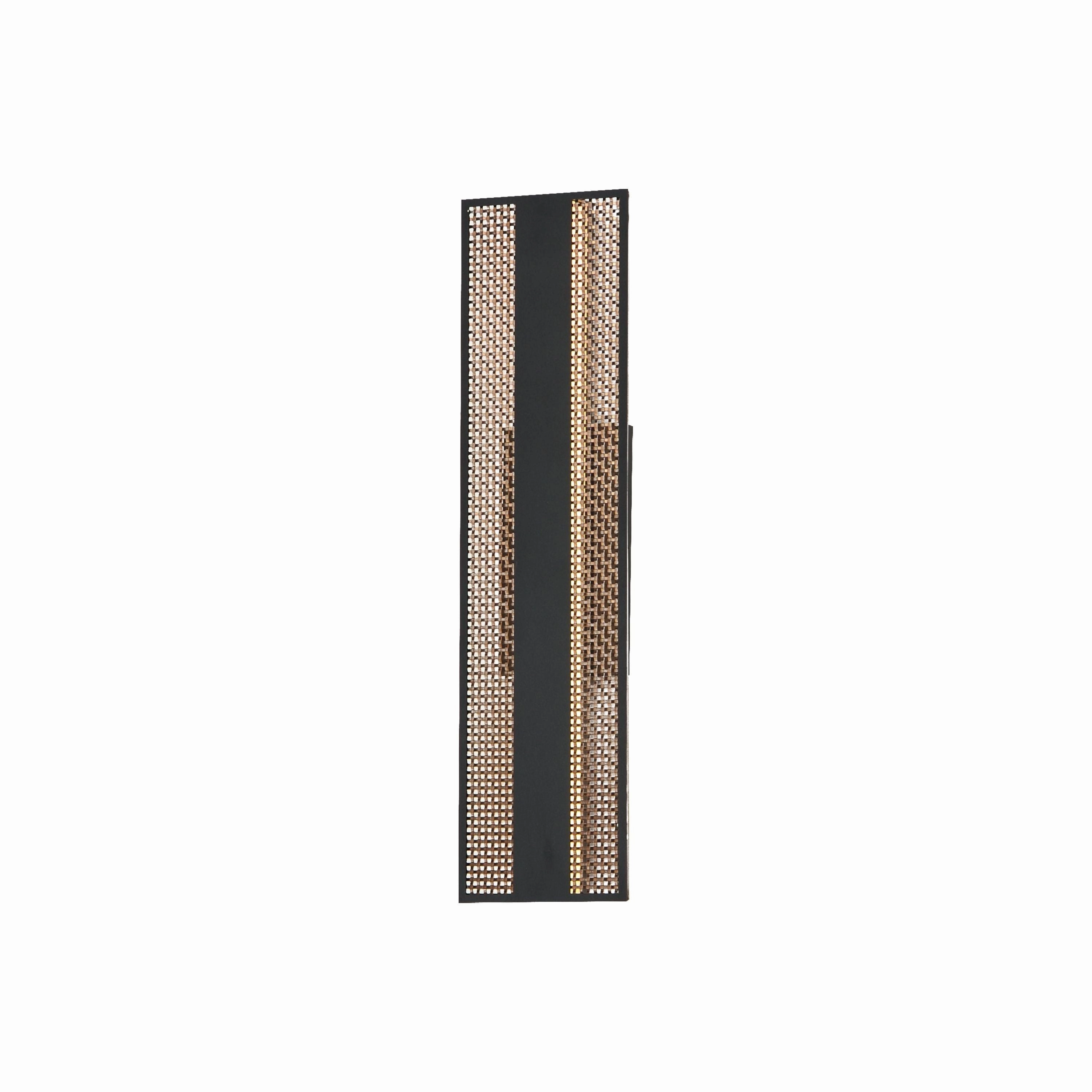 Interlace 24" LED Outdoor Wall SconceWeatherproof outdoor lighting