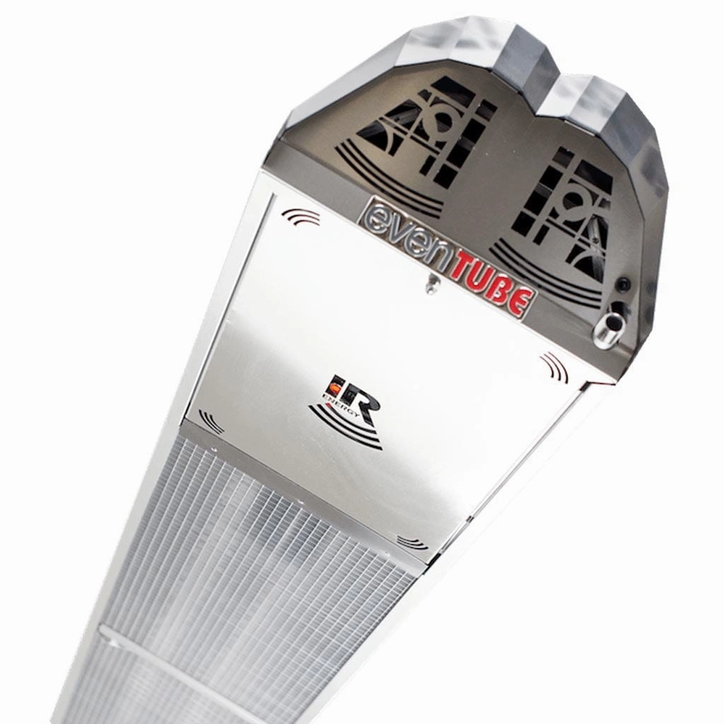 IR Energy 12ft evenTUBE Two-Stage Overhead Outdoor Heater ETS60