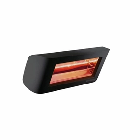 IR Energy Heliosa 18 inch Black Infrared Electric Patio Heater 55FMX5weatherproof outdoor heater