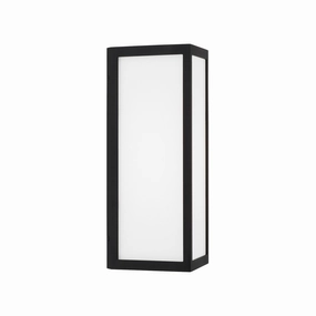 Irvin One Light Outdoor Wall Lantern BlackOutdoor wall sconces with motion sensor