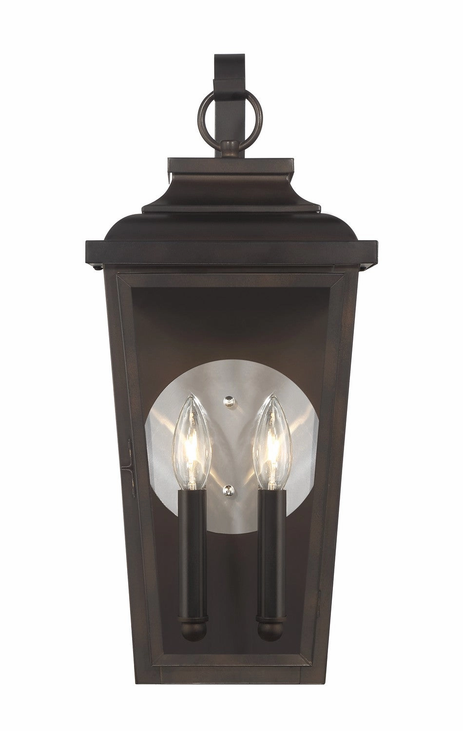 Irvington Manor Two Light Pocket Lantern Chelesa Bronze