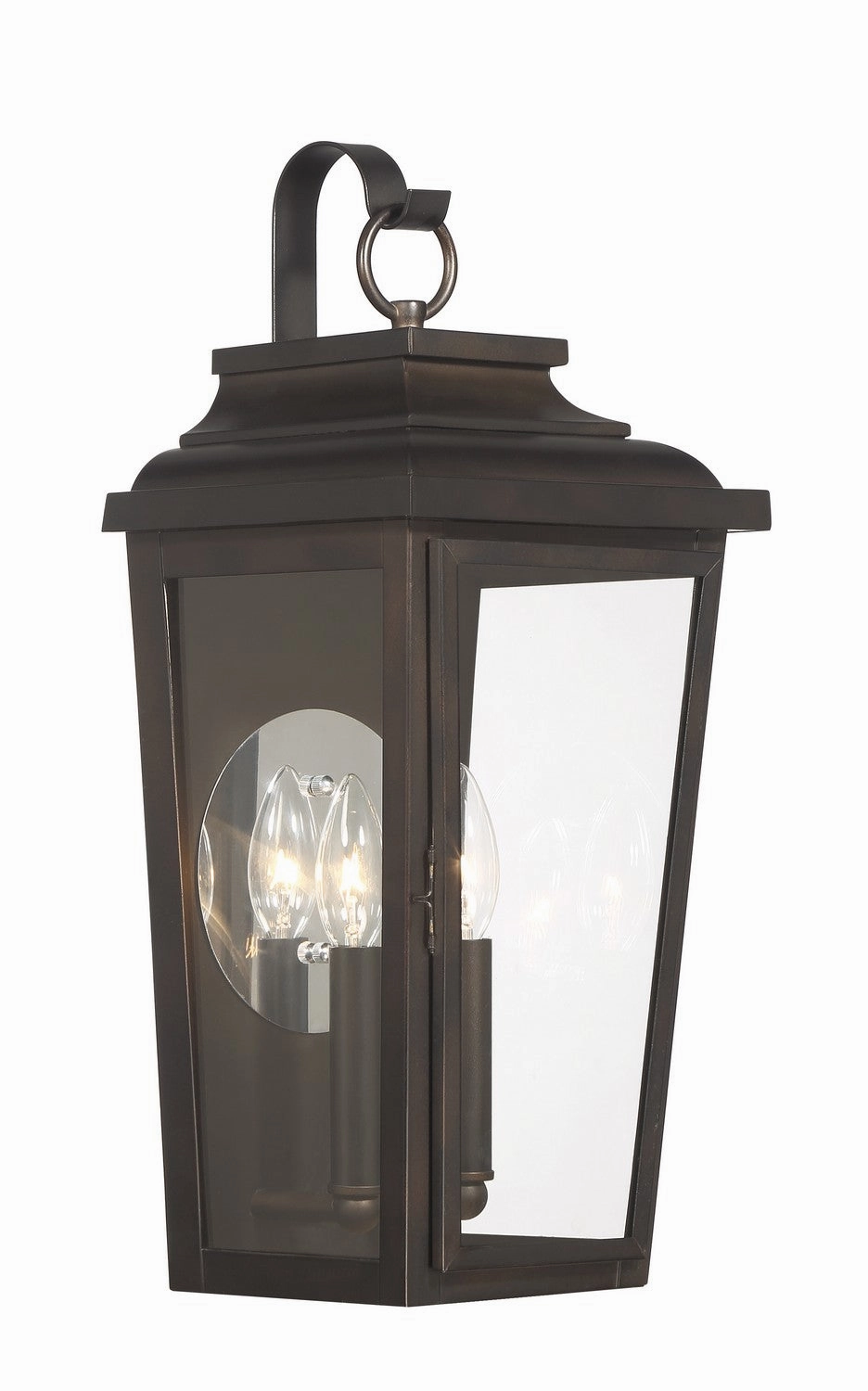 Irvington Manor Two Light Pocket Lantern Chelesa Bronze