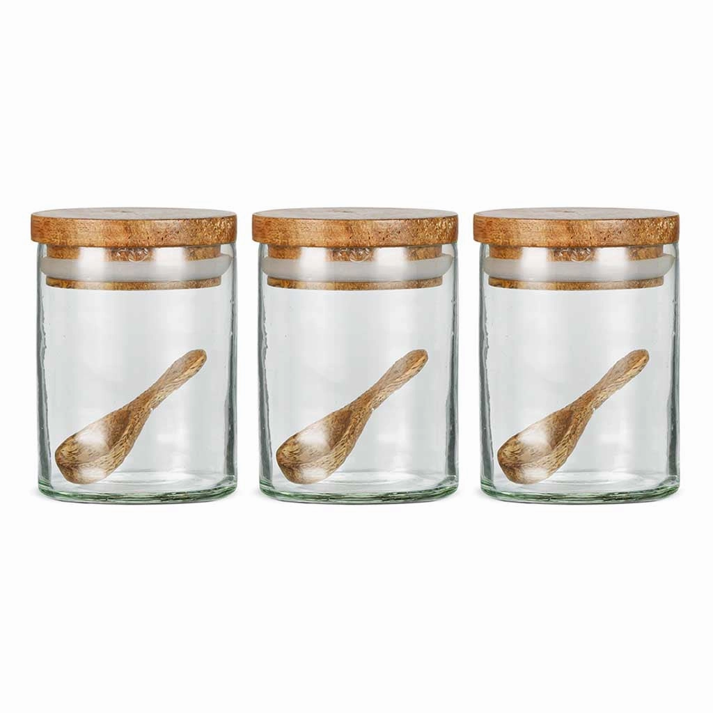 Izaan Spice Jars | Set of 3 heavy-duty garden utility cart with handle