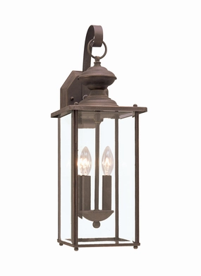 Jamestowne Two Light Outdoor Wall Lantern Antique BronzeOutdoor wall sconces with motion sensor