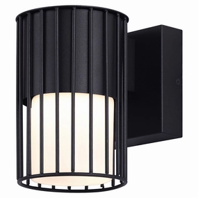 Javon 1-Light LED Outdoor Wall LightWeatherproof outdoor lighting