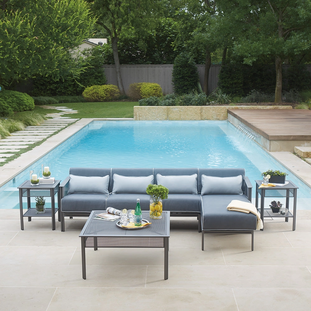 Jax Iron Micro Mesh Coffee Table