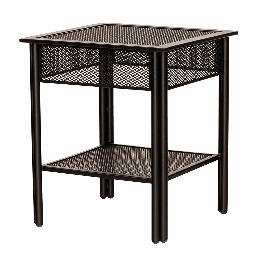 Jax Iron Micro Mesh End Tableoutdoor coffee table for patio or lounge