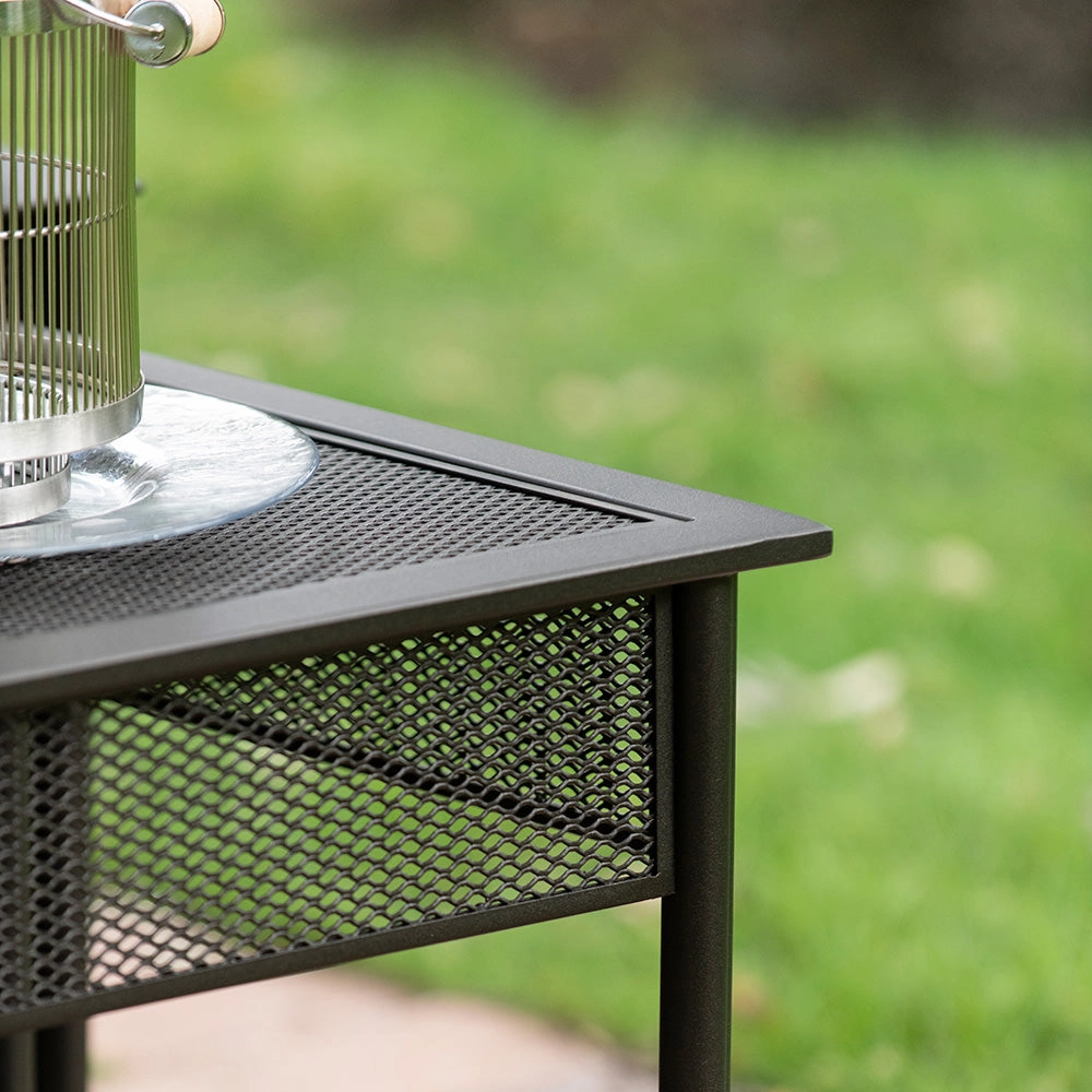 Jax Iron Micro Mesh End Table