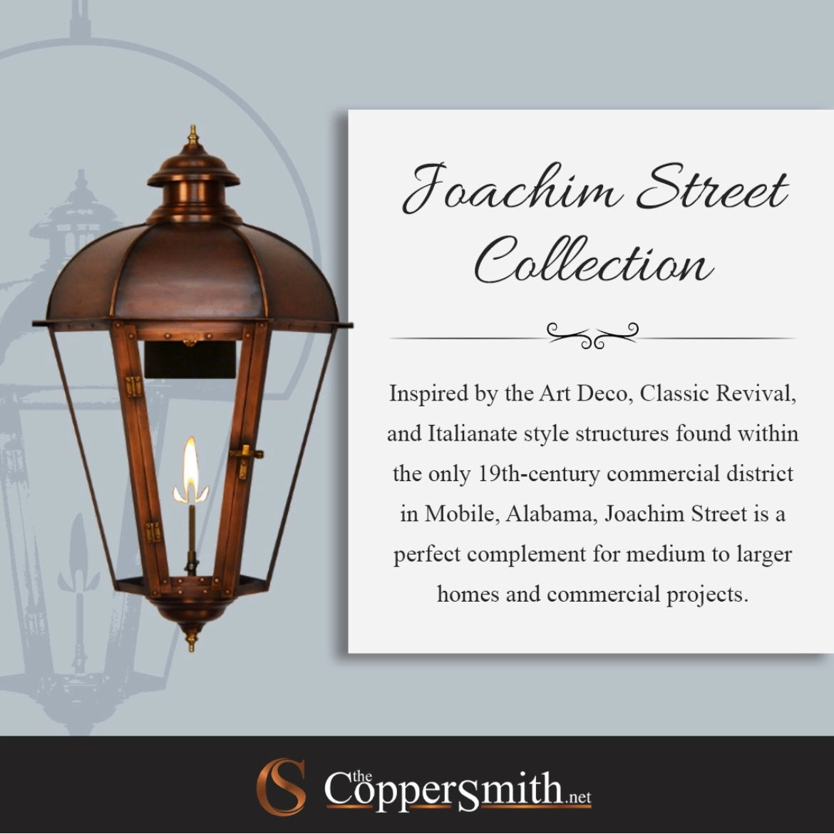Joachim Street 21" Pre-Lit Gas Outdoor Wall Sconce