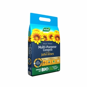 John Innes Multi-Purpose Compost 10L premium quality garden tool set with case