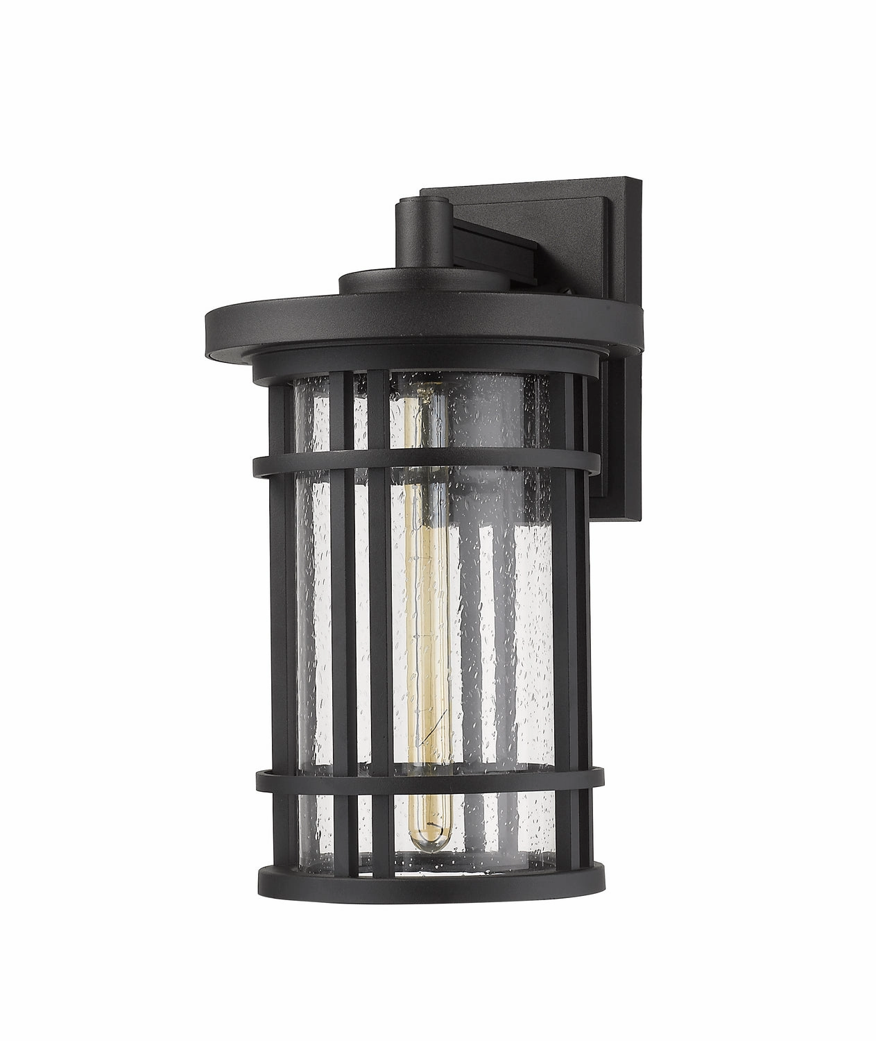 Jordan One Light Outdoor Wall Light Black
