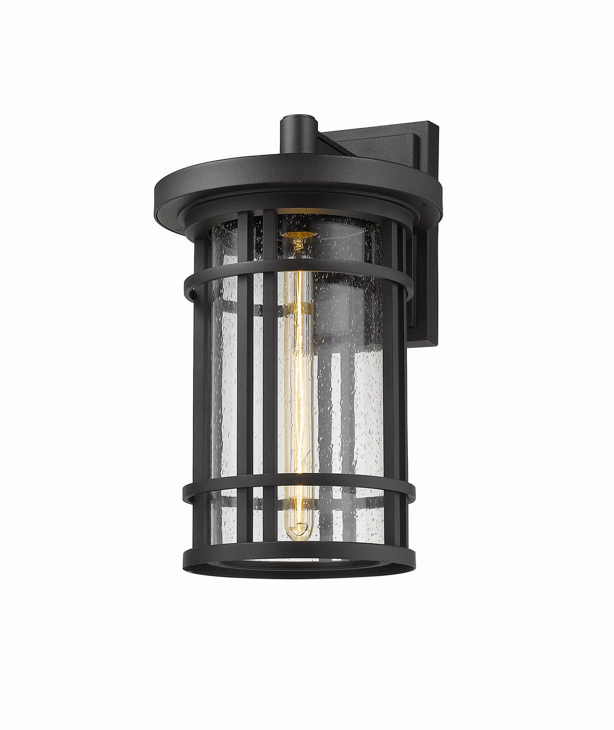 Jordan One Light Outdoor Wall Light Black