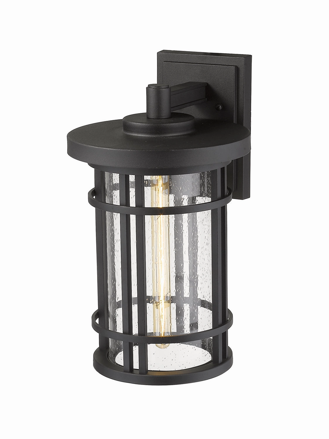 Jordan One Light Outdoor Wall Light Black