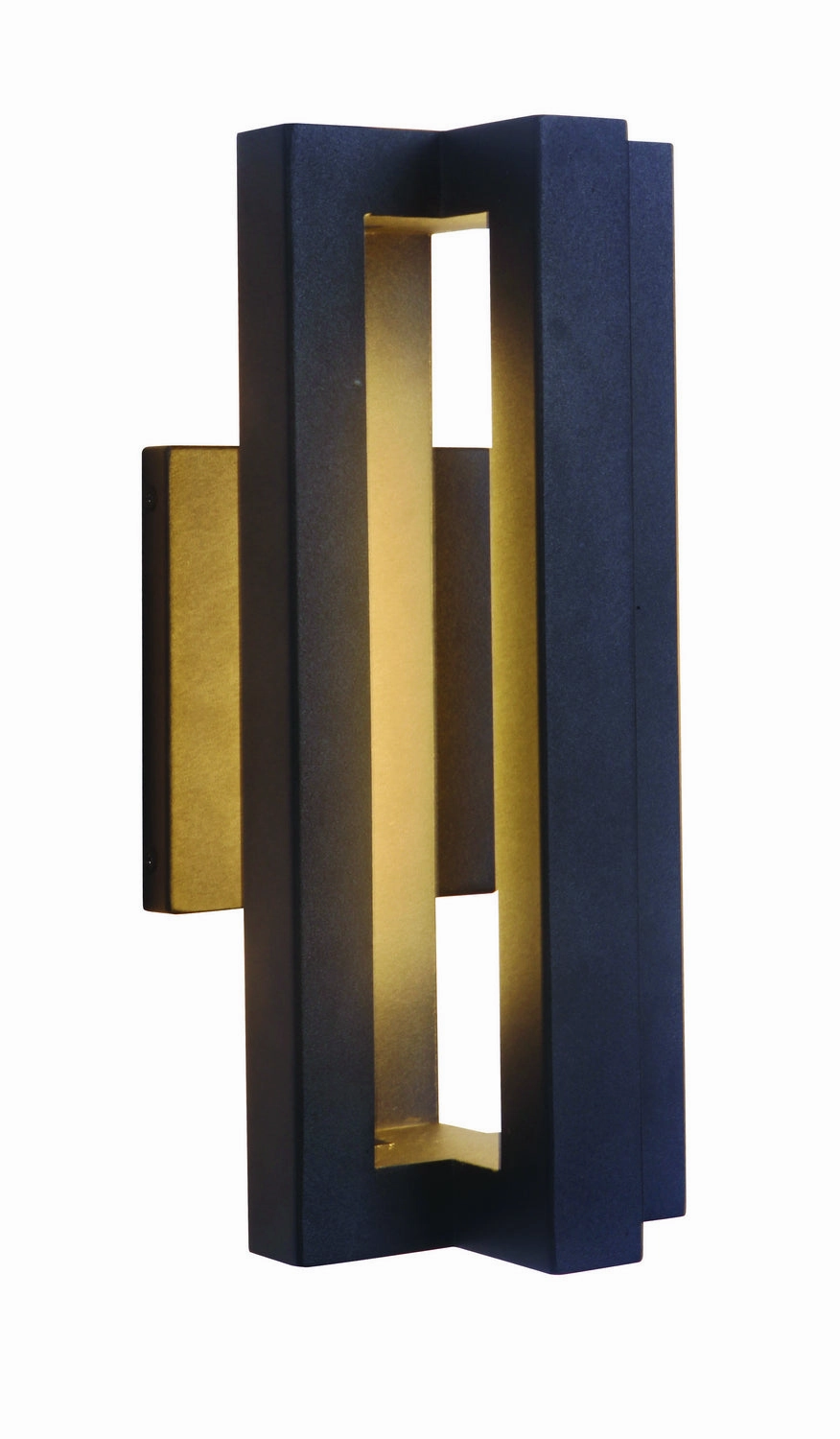 Kai LED Outdoor Wall Lantern Textured Black