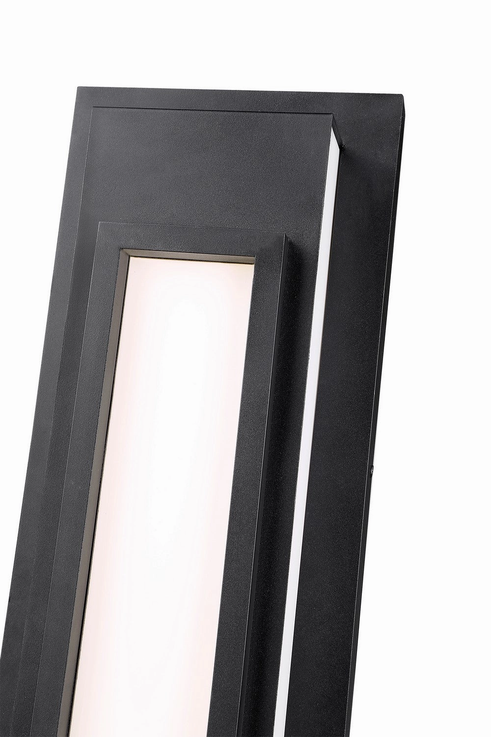 Keaton LED Outdoor Wall Mount Black