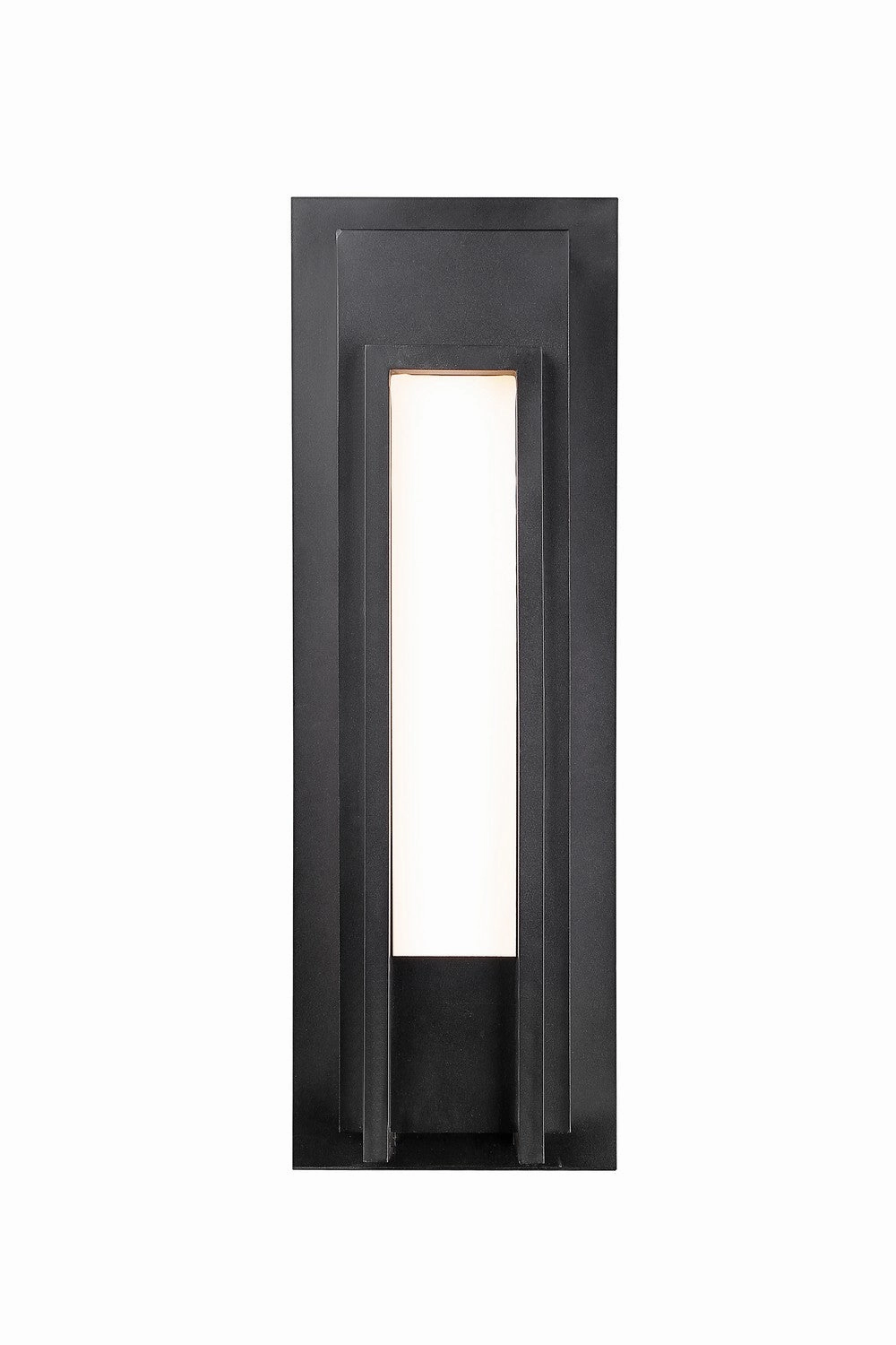 Keaton LED Outdoor Wall Mount Black