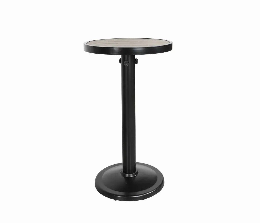 Kensington 24" Round Pedestal Bar Tableoutdoor patio dining furniture set