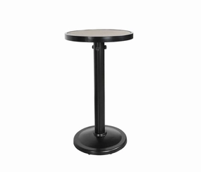 Kensington 24" Round Pedestal Bar Tableoutdoor patio dining furniture set