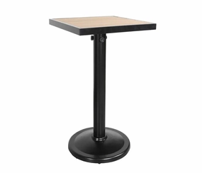 Kensington 24" Square Pedestal Balcony Tableoutdoor patio dining furniture set