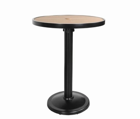 Kensington 32" Round Pedestal Bar Tableoutdoor patio dining furniture set