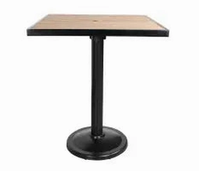 Kensington 32" Square Pedestal Balcony Tableoutdoor patio dining furniture set