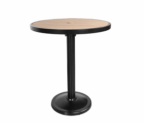 Kensington 36" Round Pedestal Balcony Tableoutdoor patio dining furniture set