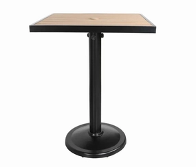 Kensington 36" Square Pedestal Balcony Tableoutdoor patio dining furniture set