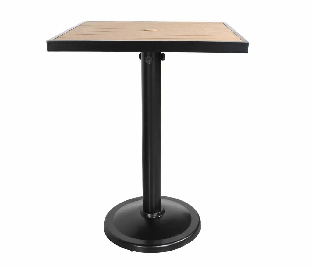 Kensington 36" Square Pedestal Bar Tableoutdoor patio dining furniture set