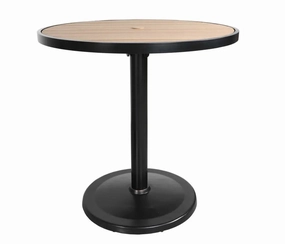 Kensington 42" Round Pedestal Balcony Tableoutdoor patio dining furniture set