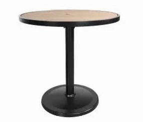 Kensington 42" Round Pedestal Bar Tableoutdoor patio dining furniture set