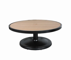 Kensington 42" Round Pedestal Coffee Tableoutdoor patio furniture set