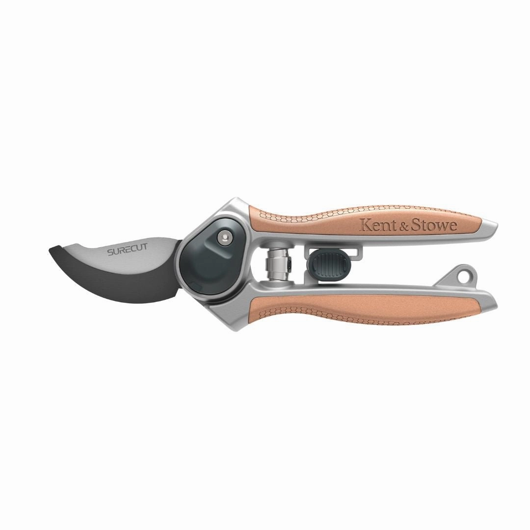 Kent & Stowe All Purpose Mini Secateurs premium quality garden tool set with case