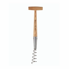 Kent & Stowe Hand Corkscrew Weeder premium quality garden tool set with case