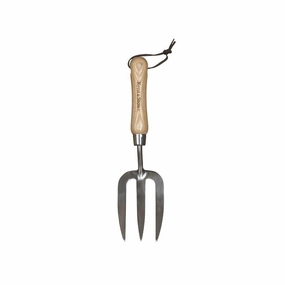 Kent & Stowe Hand Fork Stainless Steel premium quality garden tool set with case