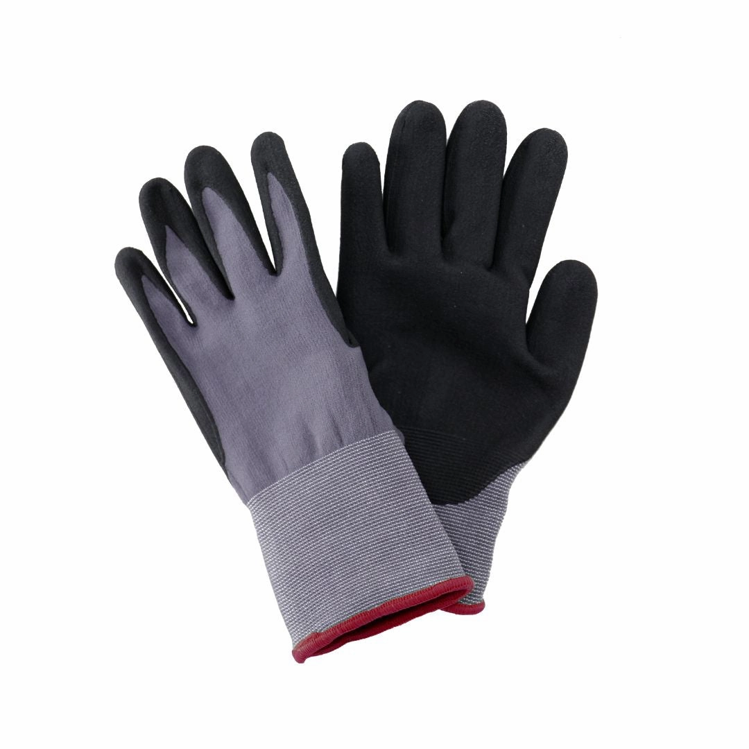 Kent & Stowe Seed & Weed Gloves Grey premium quality garden tool set with case