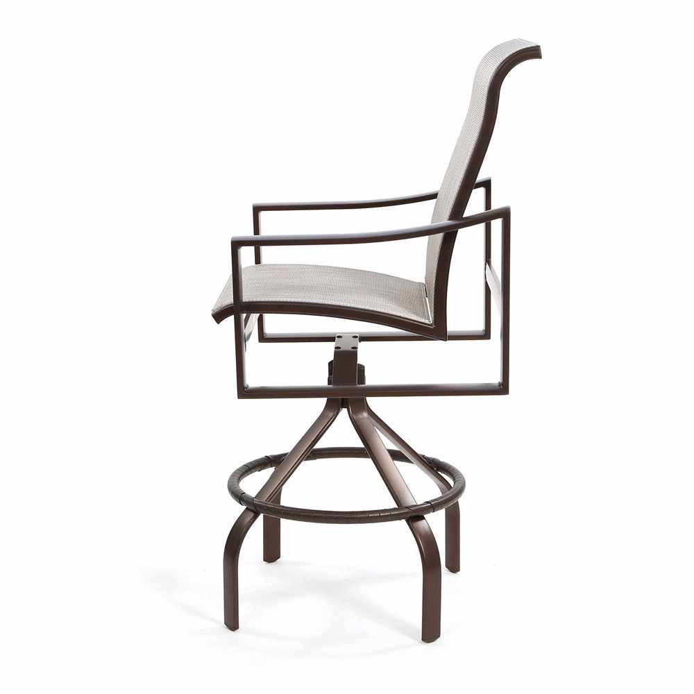 Kenzo Sling Swivel Barstool