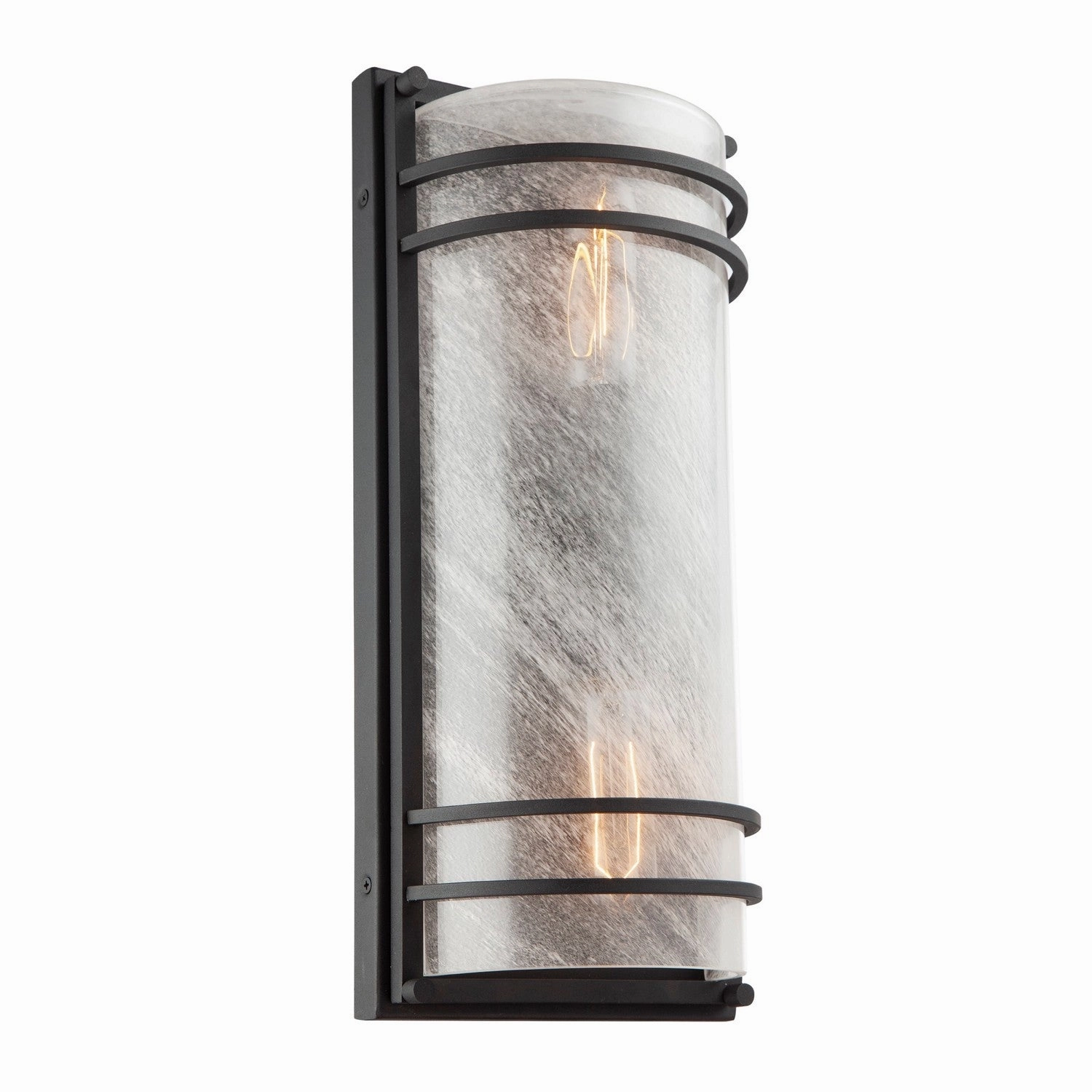 Keswick Two Light Outdoor Wall Sconce BlackOutdoor wall sconces with motion sensor