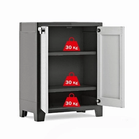 Keter Titan Low Outdoor Cabinet waterproof outdoor storage cabinet
