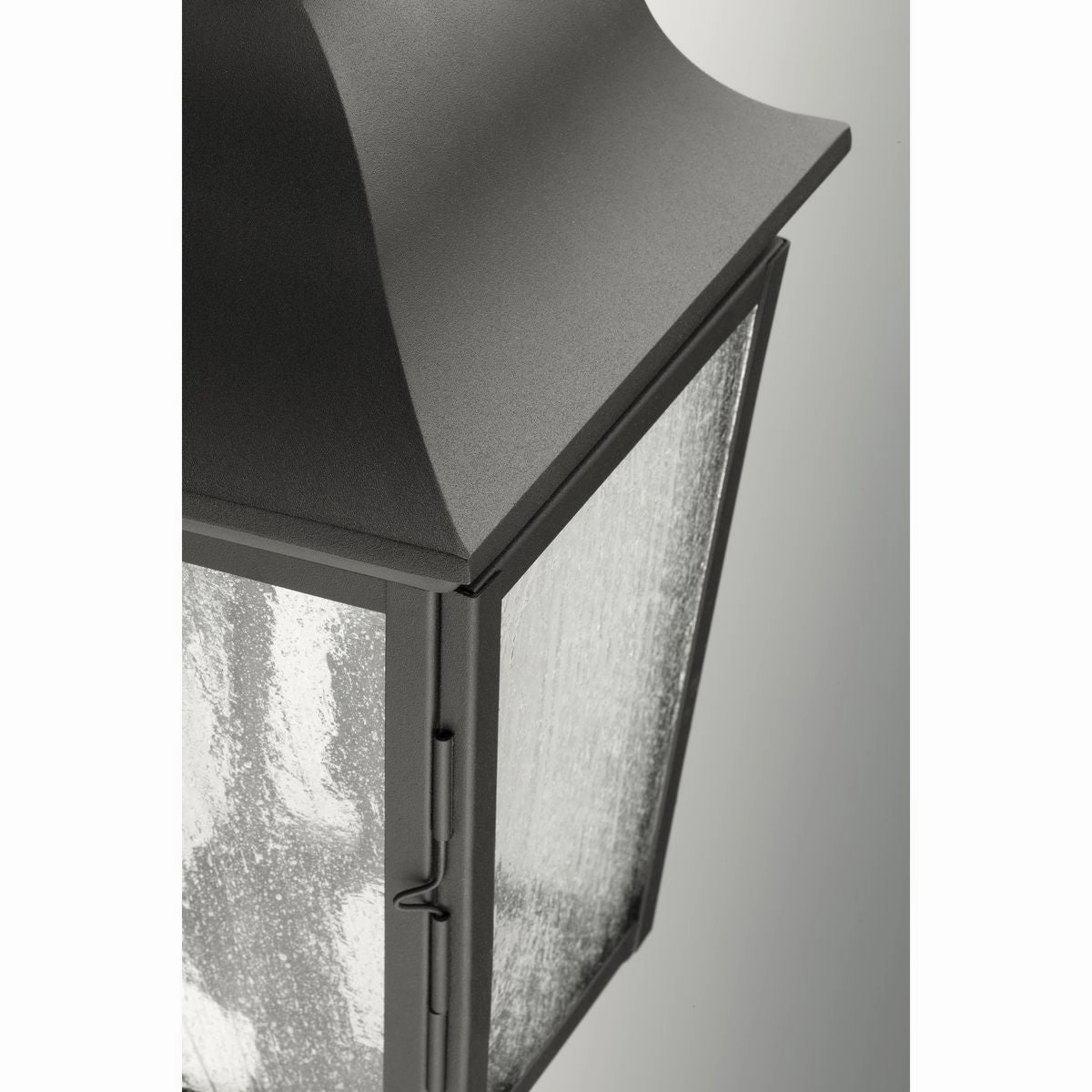Kiawah One Light Wall Lantern Black