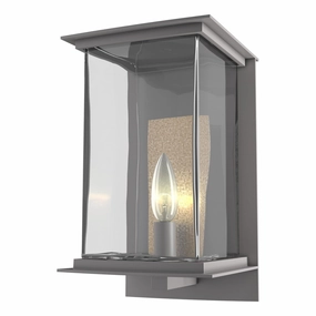Kingston One Light Outdoor Wall Sconce Coastal Burnished SteelOutdoor wall sconces with motion sensor