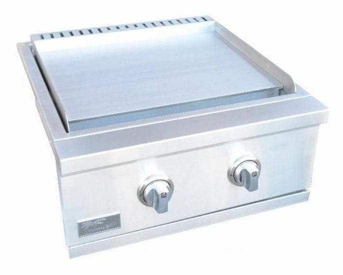 Kokomo Grills Professional 22-inch Built-In Griddle Teppanyaki Gas Grill KO-GRDL22-PRO heavy-duty flat top grilling station