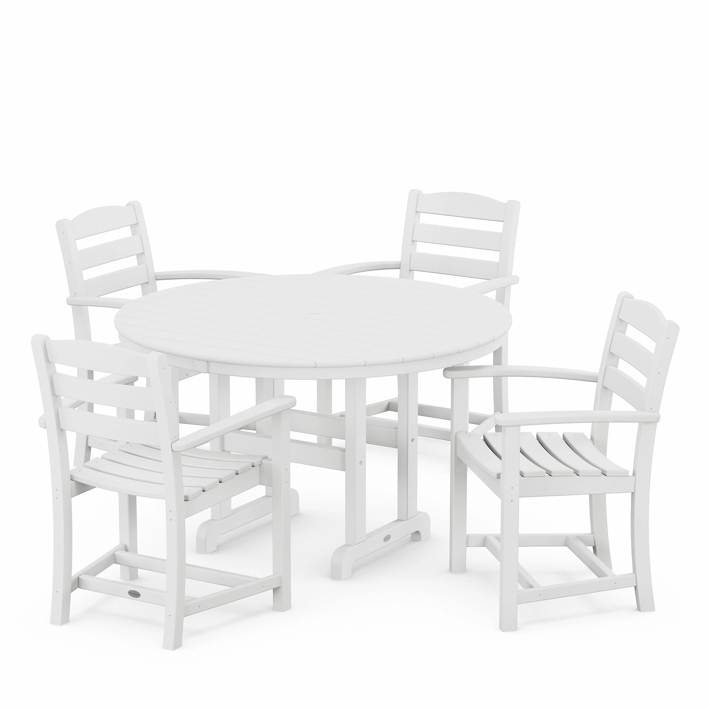 La Casa Caf 5-Piece Dining SetHDPE eco-friendly polywood furniture set