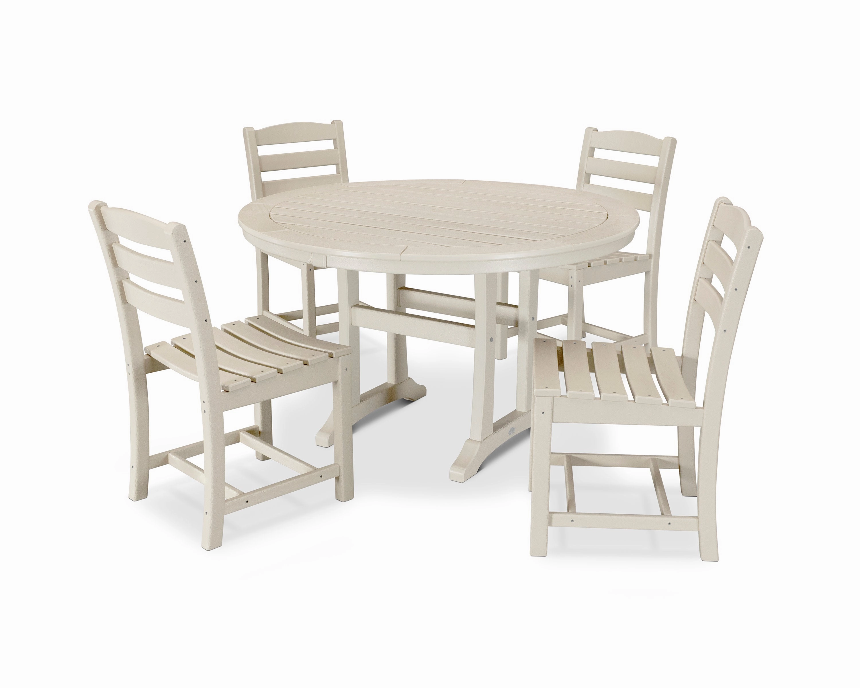 La Casa Caf 5-Piece Side Chair Dining Set